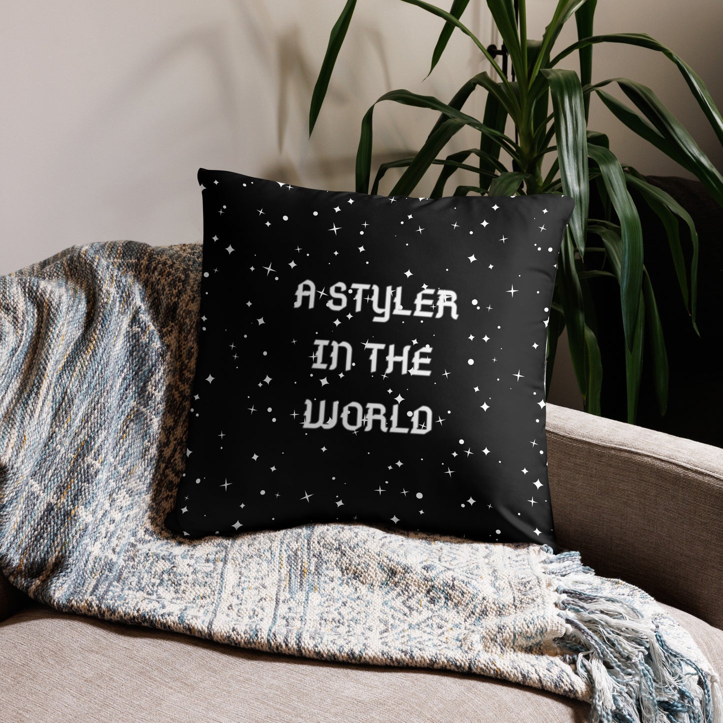 P&P Elite/A styler in the world pillow case
