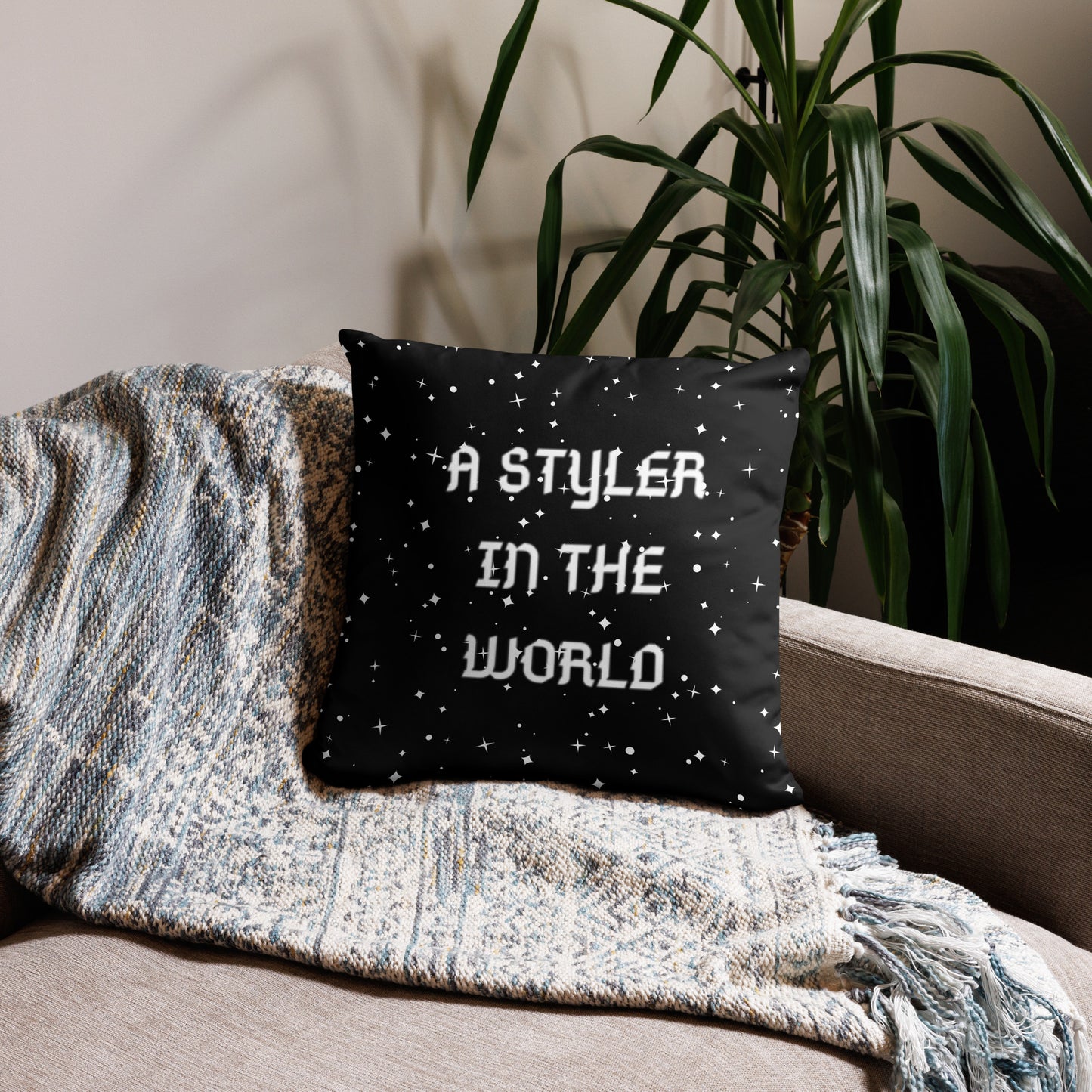 P&P Elite/A styler in the world pillow case