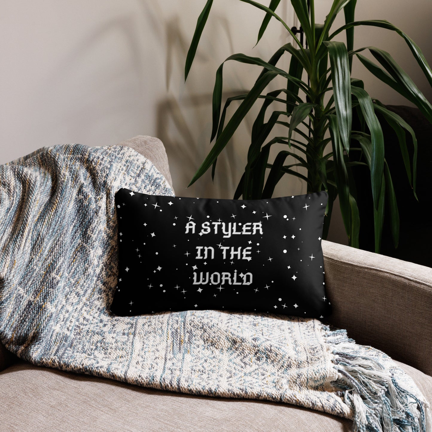 P&P Elite/A styler in the world pillow case